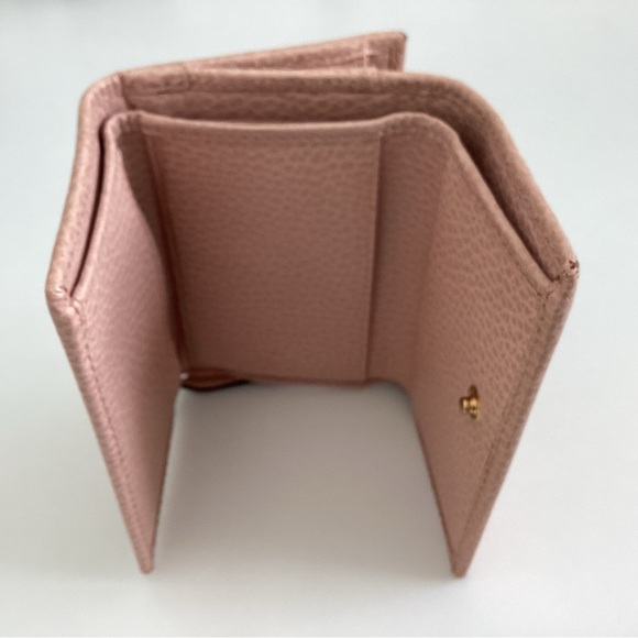 Authentic Gucci GG marmot tri fold compact wallet - Picture 8 of 12